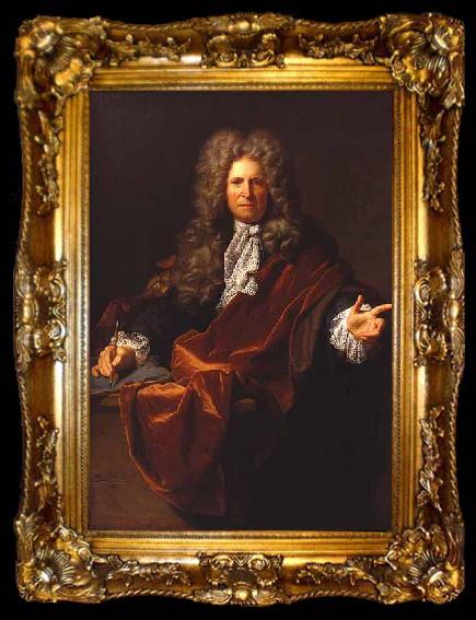framed  Jean Ranc Nicolas van Plattenberg, known as de Platte-Montagne, painter, ta009-2